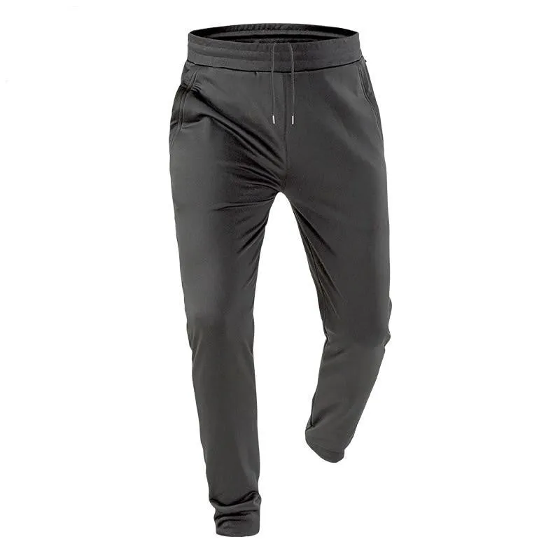 Polyester Drawstring Soccer Running Pants for Men