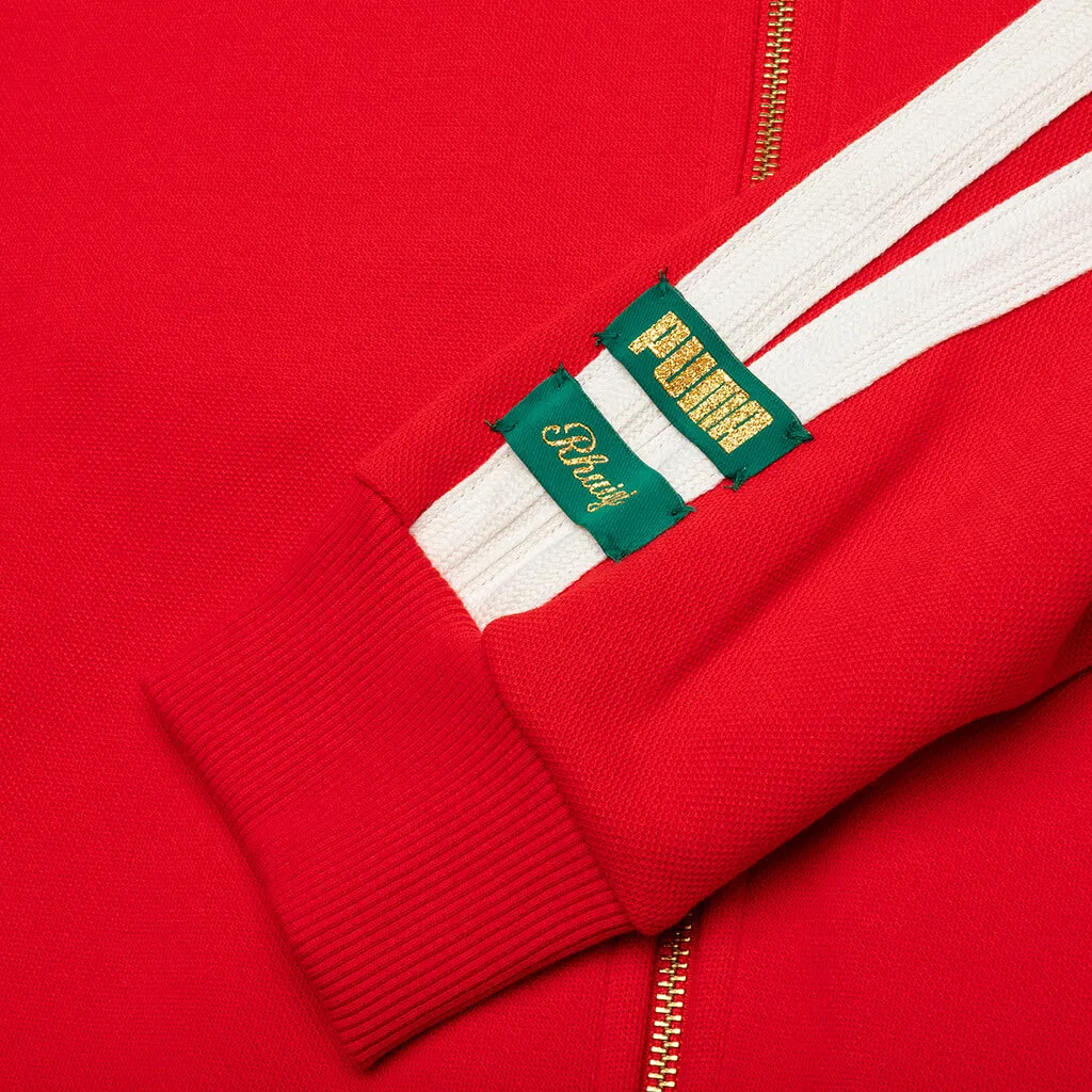 Puma Rhuigi T7 Track Top Red - All Time - Buy Now