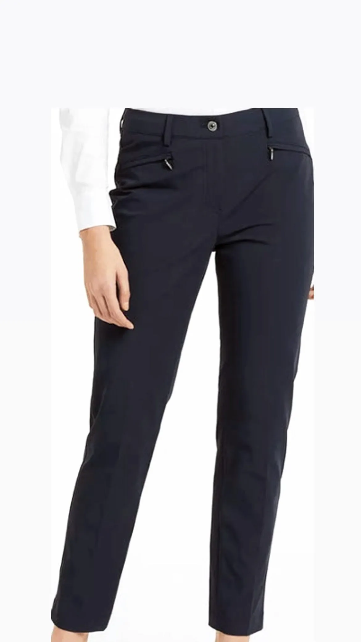 Results: Black slim fit techno pants