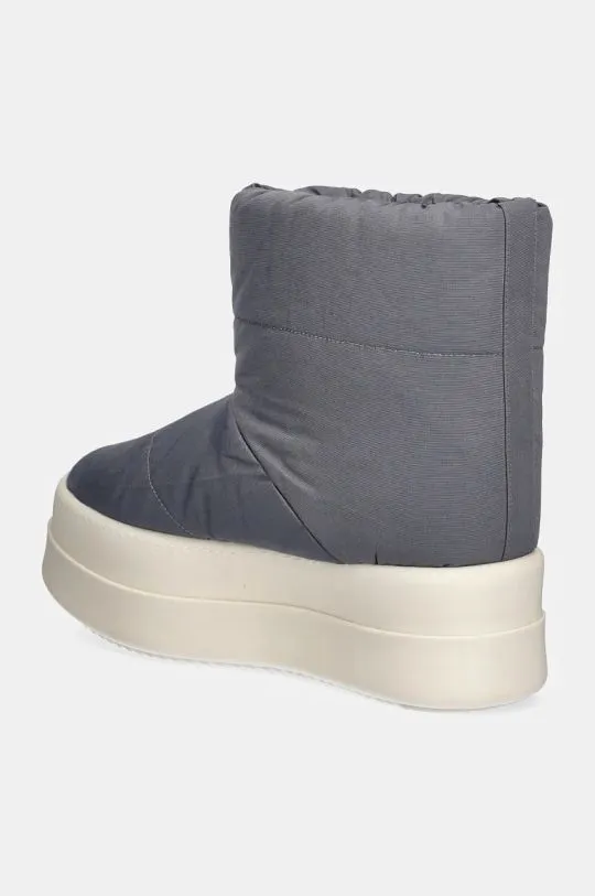 Rick Owens snow boots Mega Bumper Low Lunar men's gray color DU02D2839.MUPAM9