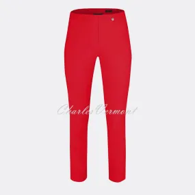 Robell Rose 09 Cropped Super Slim Trouser 51527-5499-40 Red - Google SEO result