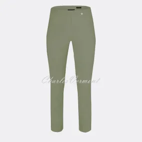 Robell Rose 09 - Ivy Green Cropped Super Slim Trouser 51527-5499-881 - Affordable High-Quality Women's Fashion.