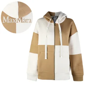 S Max Mara Street Style Long Sleeves Logo Hoodies Sweatshirts.