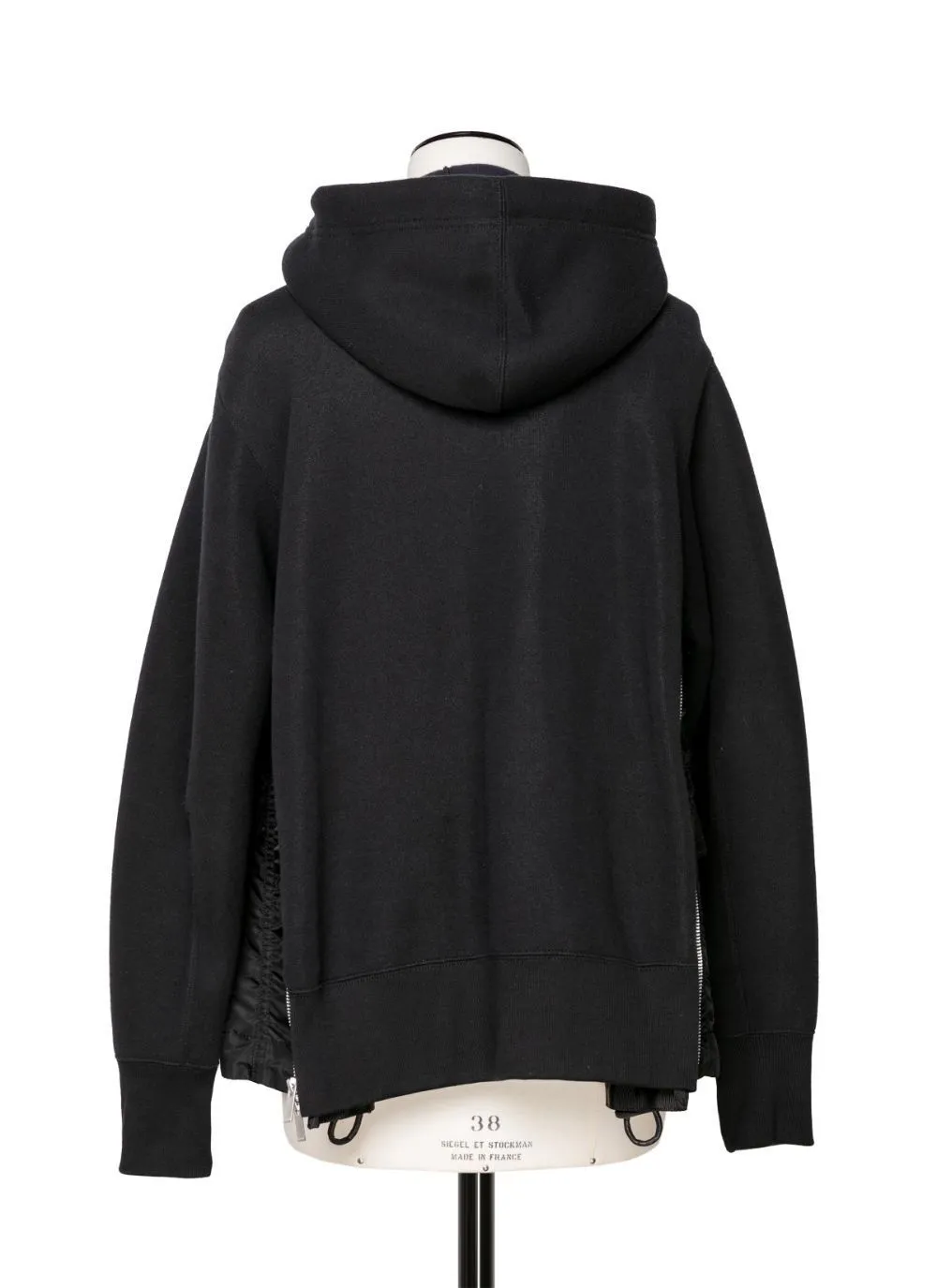 sacai Nylon Street Style Bi-color Long Sleeves Plain Cotton