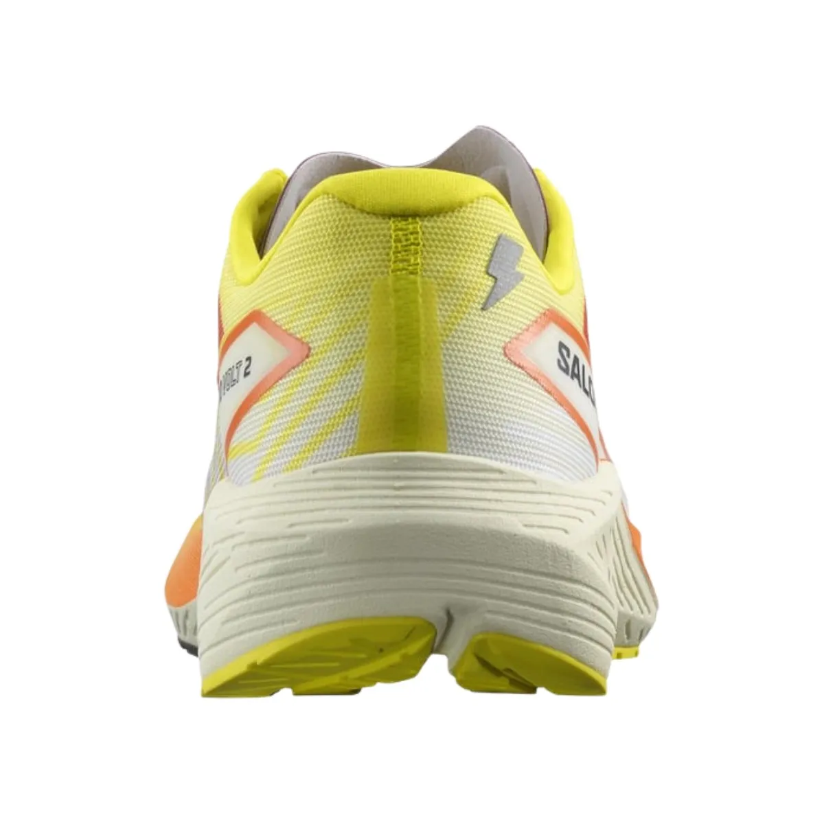 Salomon Aero Volt 2 White Yellow SS24 Running Shoes.