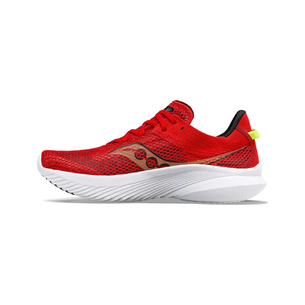 Saucony Kinvara 14 Red White Shoes