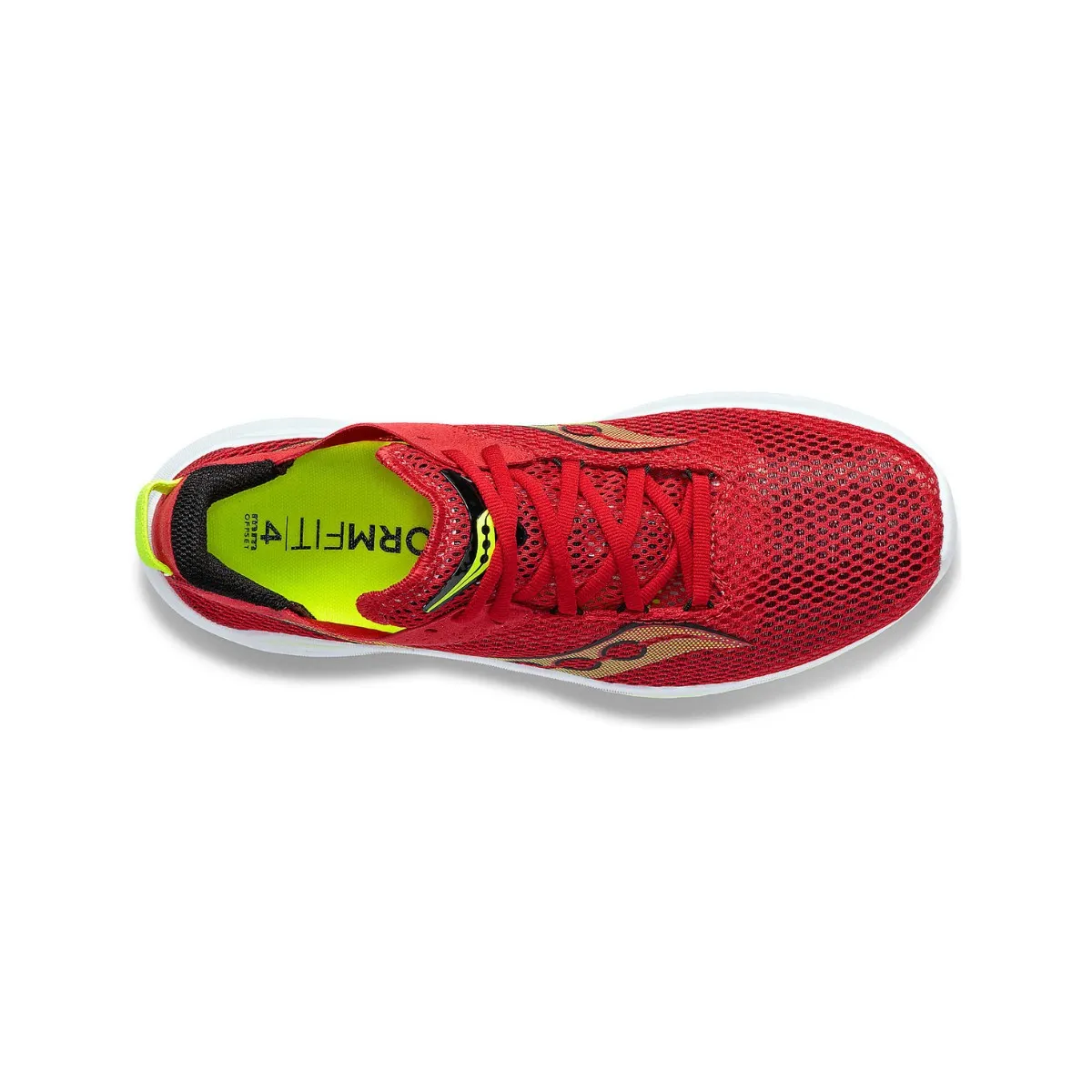 Saucony Kinvara 14 Red White Shoes