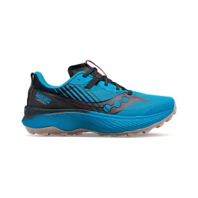 Saucony Trail Running Shoes Light Blue Black.