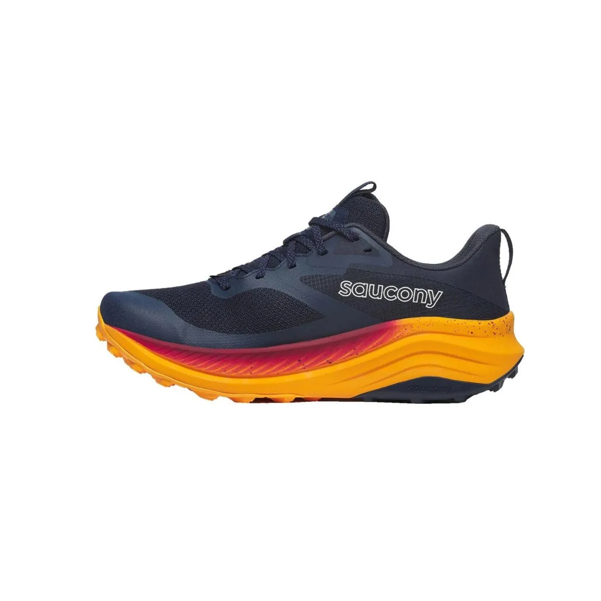 Saucony Xodus Ultra 3 Blue Orange Shoes