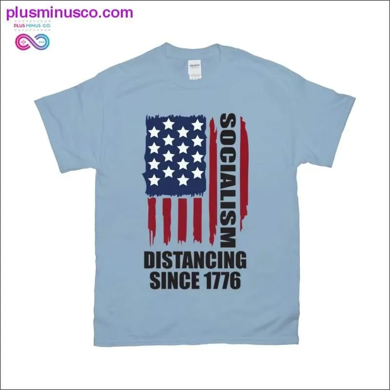 Socialist-themed T-shirts for practicing social distancing - Buy Now!