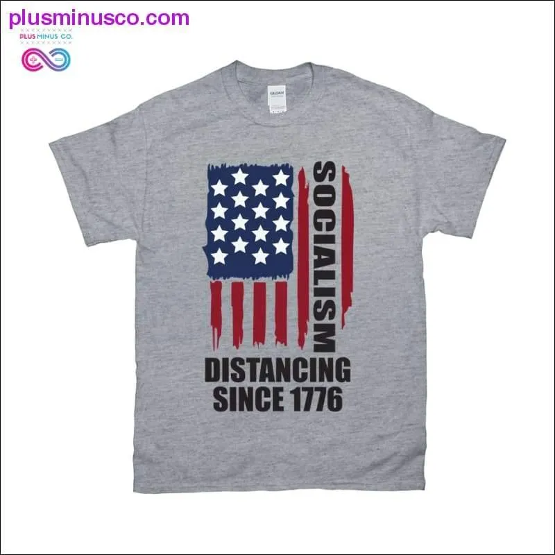 Socialist-themed T-shirts for practicing social distancing - Buy Now!