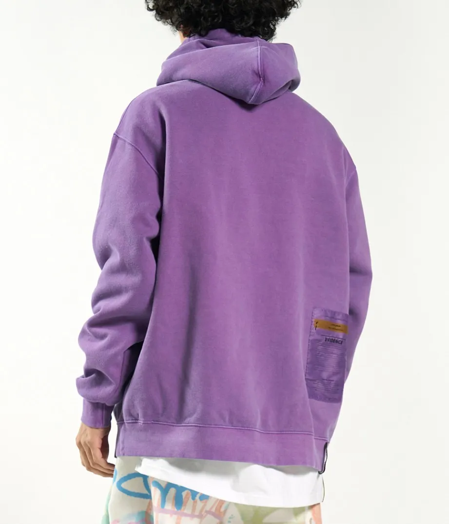 stigma 22 scrape pigment oversized heavy sweat hoodie for sale