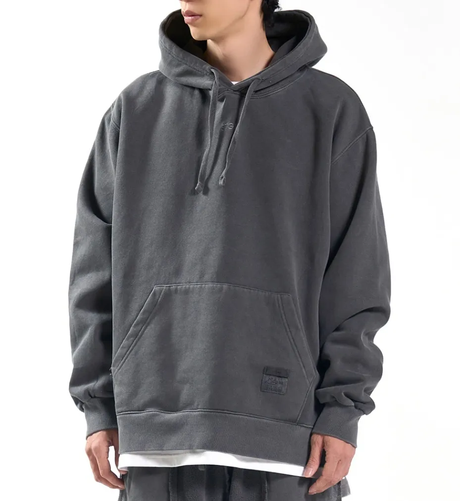 stigma 22 scrape pigment oversized heavy sweat hoodie for sale