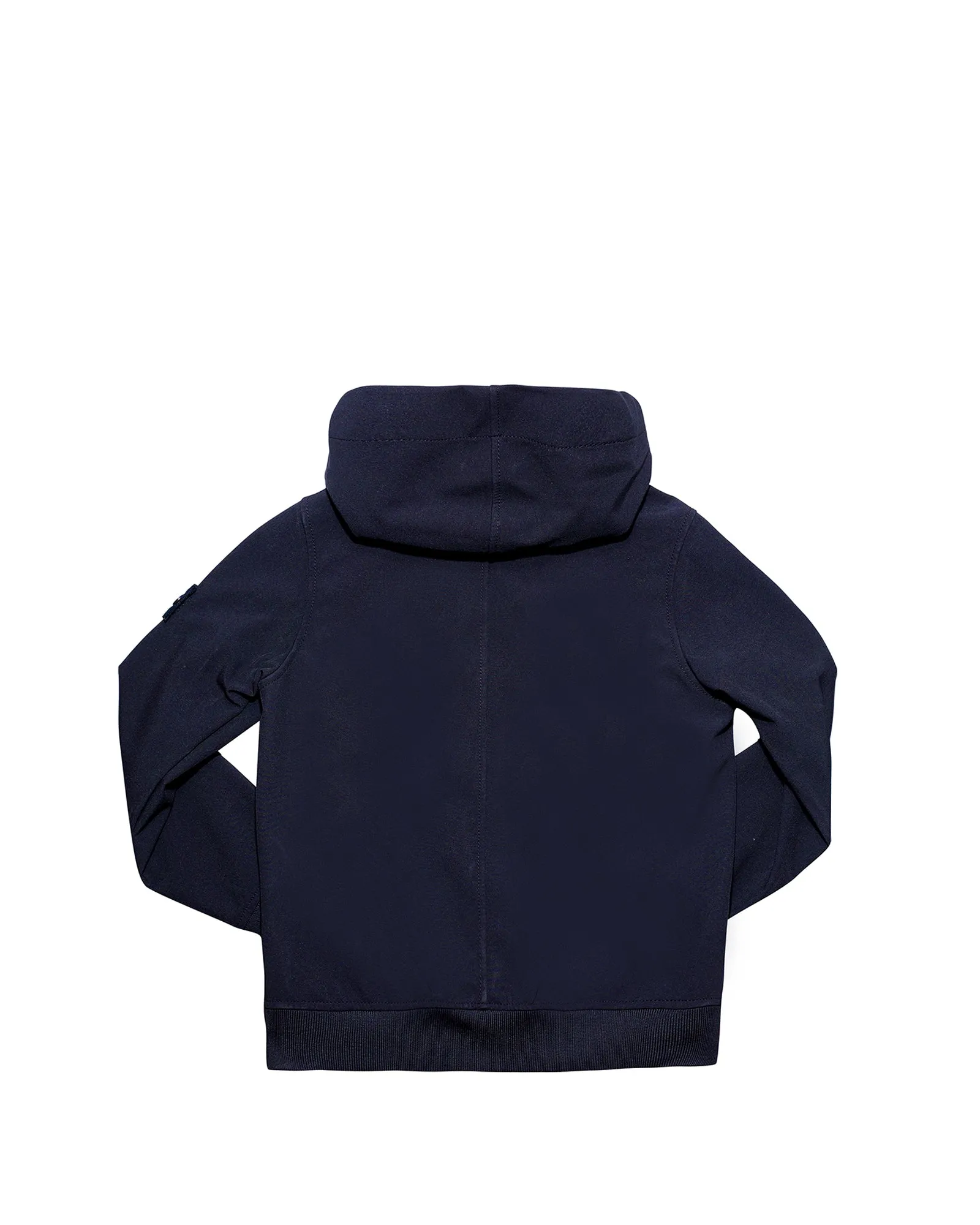 Stone Island Junior Logo Patch Hooded Jacket