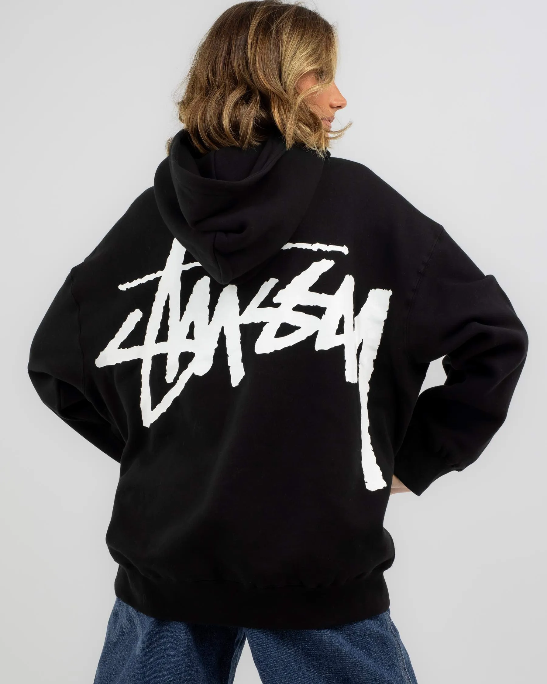 Stussy Long Sleeve Logo Skate Cotton Street Style