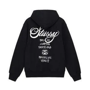 Stussy Long Sleeves Hoodies | Street Style Skater Fashion