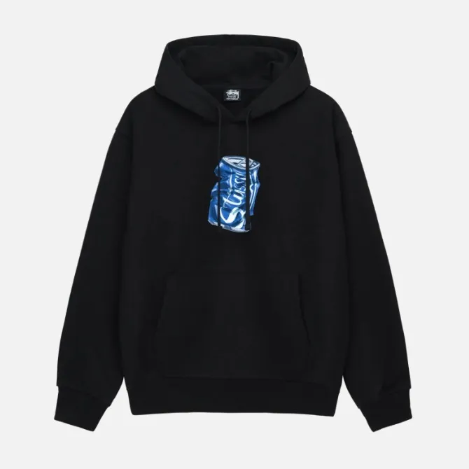 STUSSY Street Style Logo Skater Hoodies