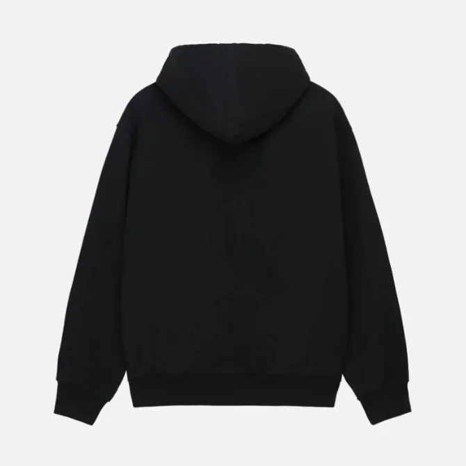 STUSSY Street Style Logo Skater Hoodies