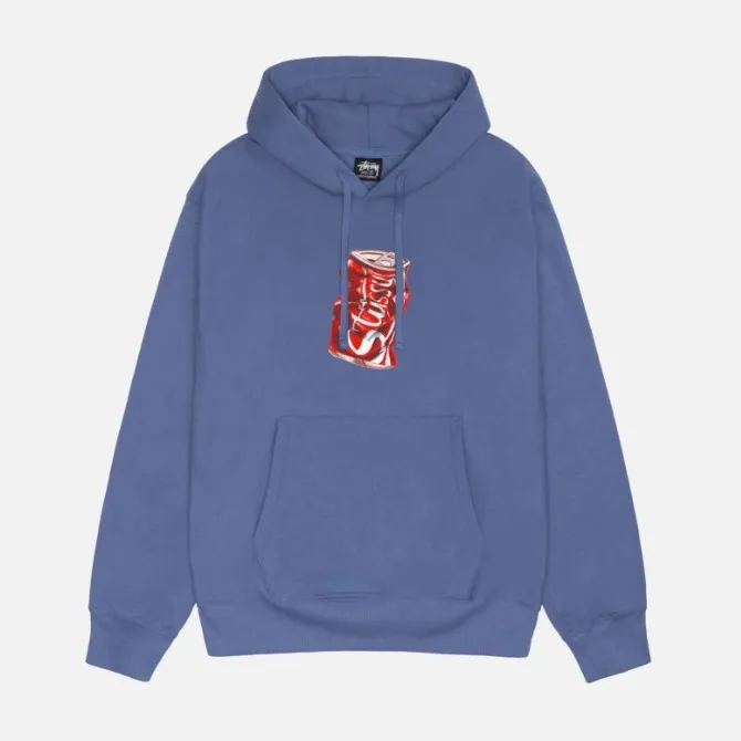 STUSSY Street Style Logo Skater Hoodies