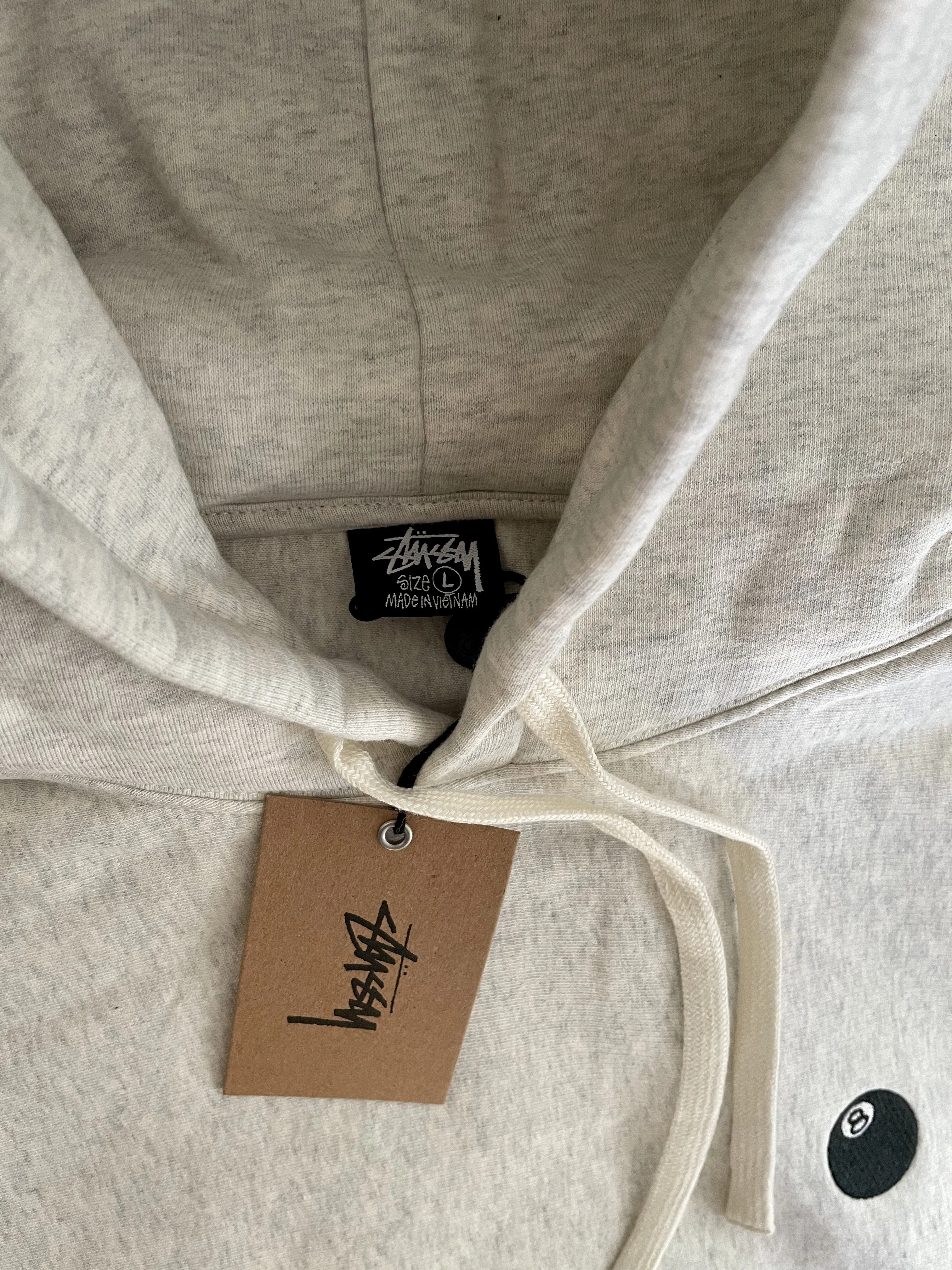 STUSSY Unisex Street Style Plain Cotton Logo Skater Style Hoodies