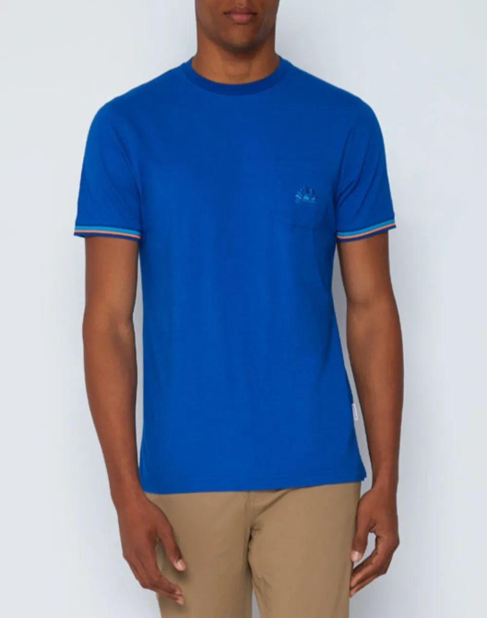 T-shirt with crew neck and pocket