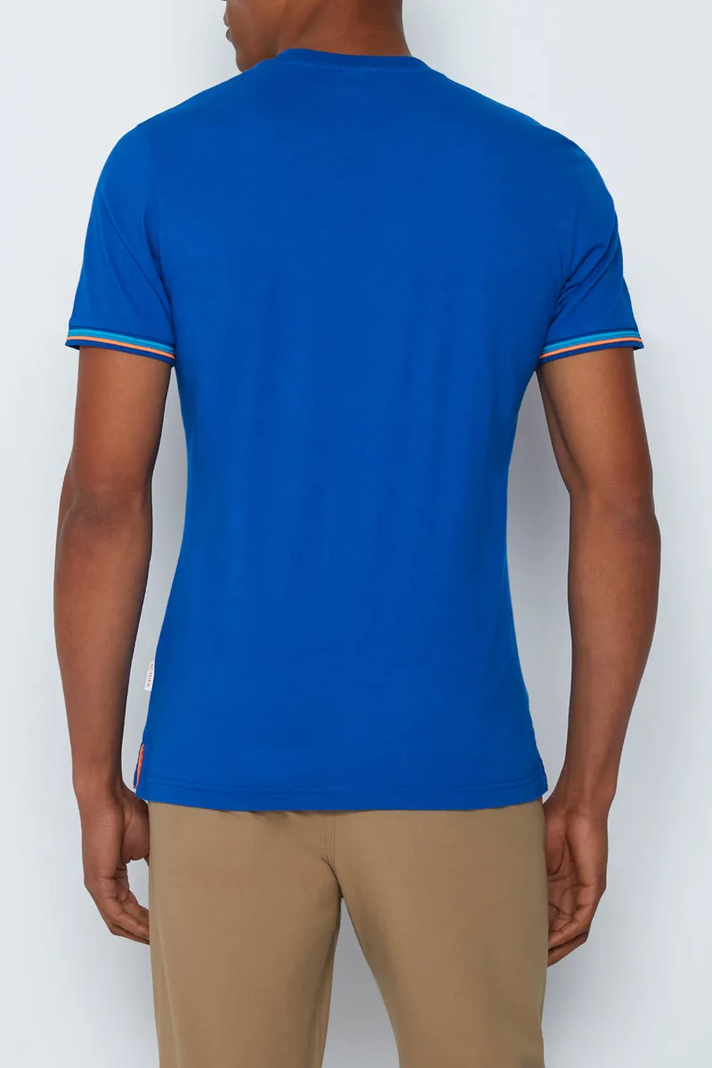 T-shirt with crew neck and pocket