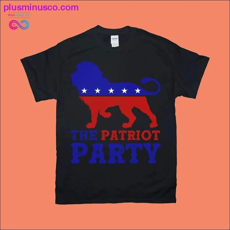 The Patriot Party | Lion T-Shirts - Boost Your Online Visibility!