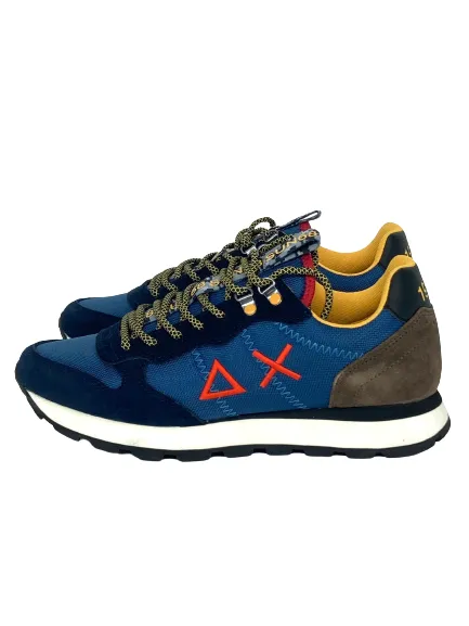 Tom Goes Camping Blue/Brown Sneakers Z42110