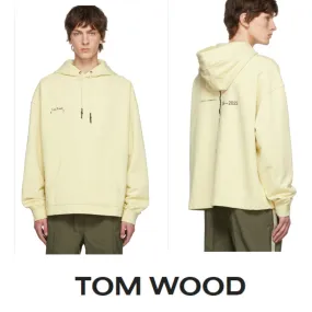 Tom Wood Collaboration Long Sleeves Plain Cotton