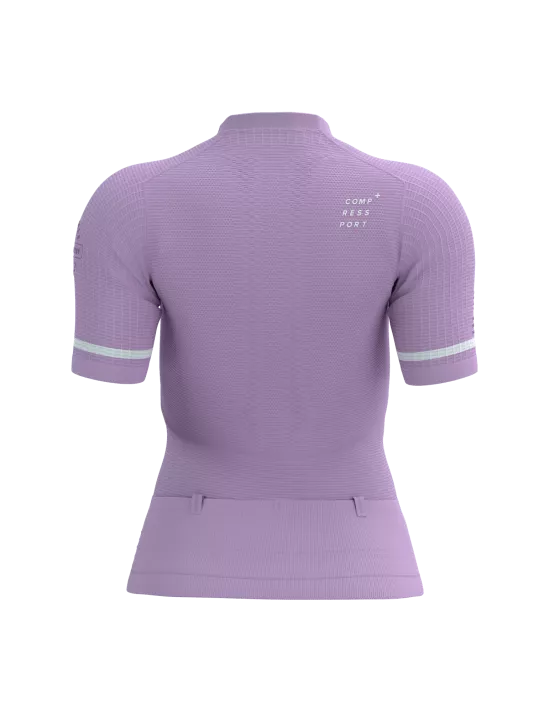 Trail Running Shirt Femme SS - Lupine/White