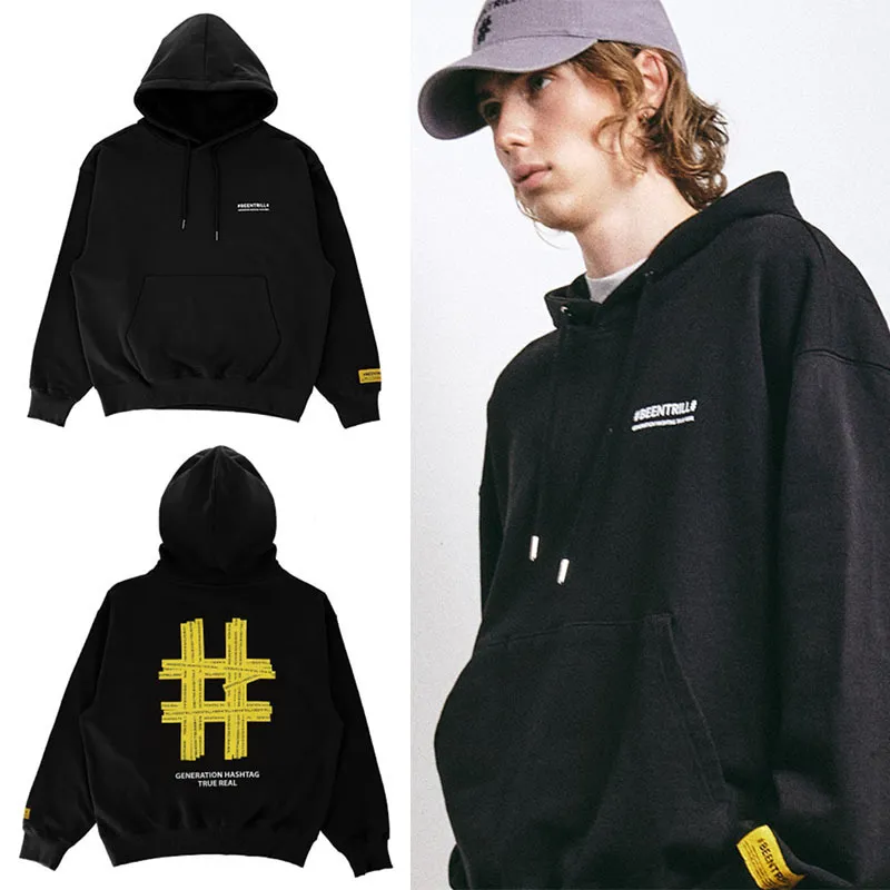 Unisex Cotton Logo Hoodies & Sweatshirts by BEEN TRILL - Street Style Collection