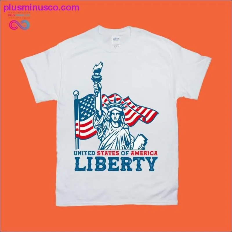 USA | Liberty | American Flag T-Shirts