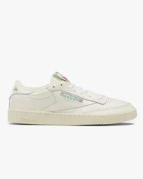 Vintage Chalk/Paper White/Glen Green Reebok Club C 85