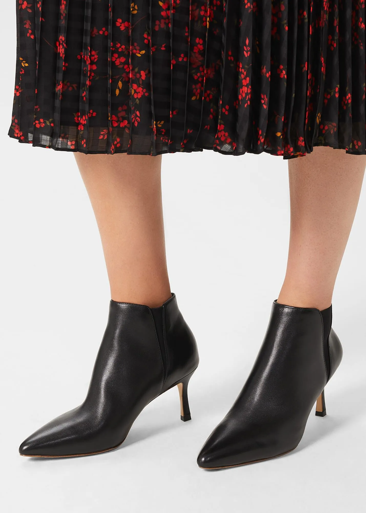 Vita Leather Ankle Boots 