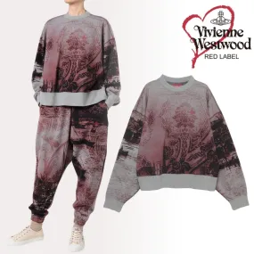 Vivienne Westwood Long Sleeves Cotton Logo - Street Style Plain