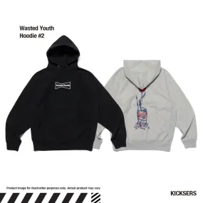 Wasted Youth Hoodies - Unisex Street Style Logo