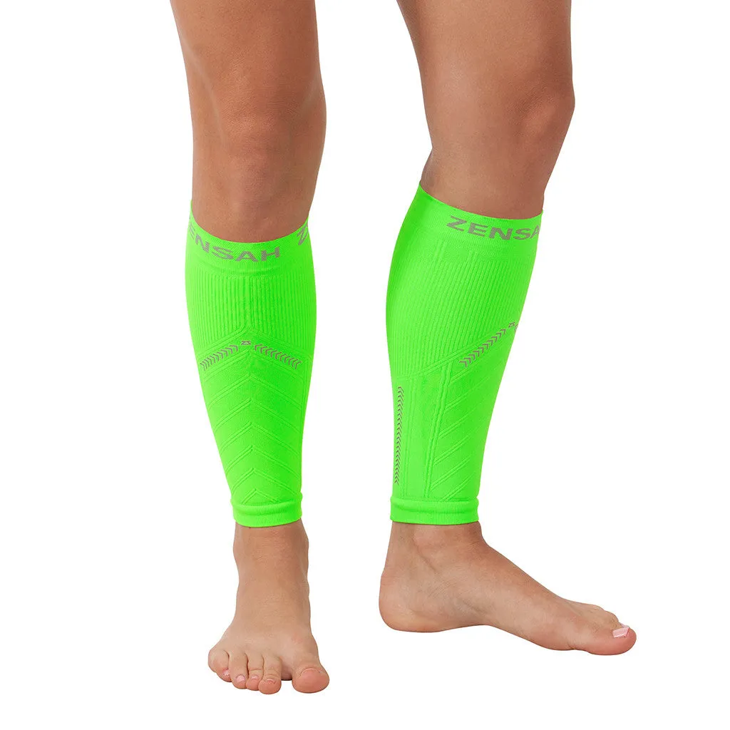 Zensah Compression Reflective Leg Sleeves XS/S for Sale