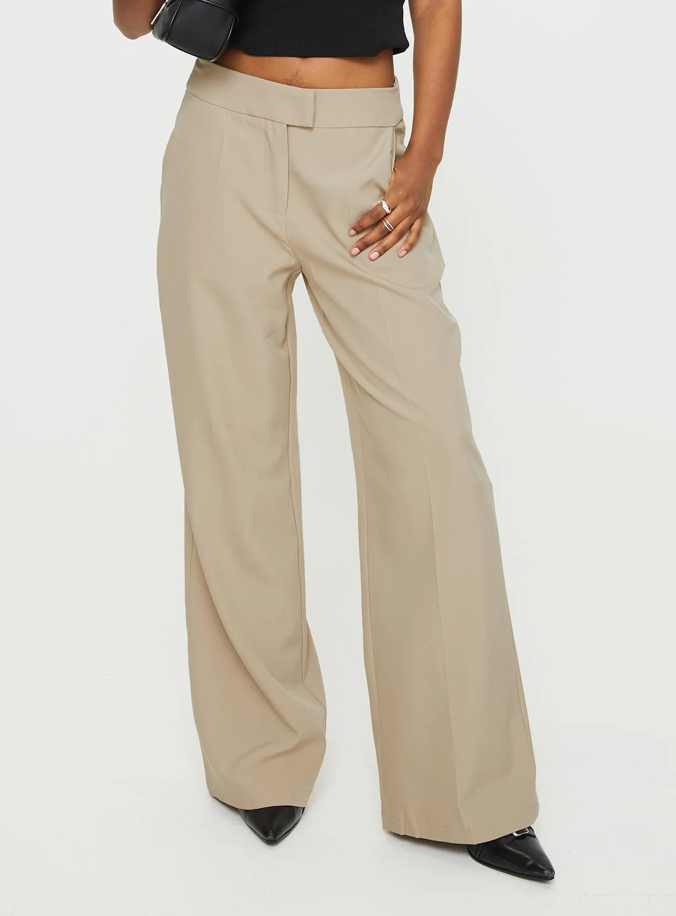 Zienna Pants Taupe - Women's Taupe Pants for Sale - Shop Now!