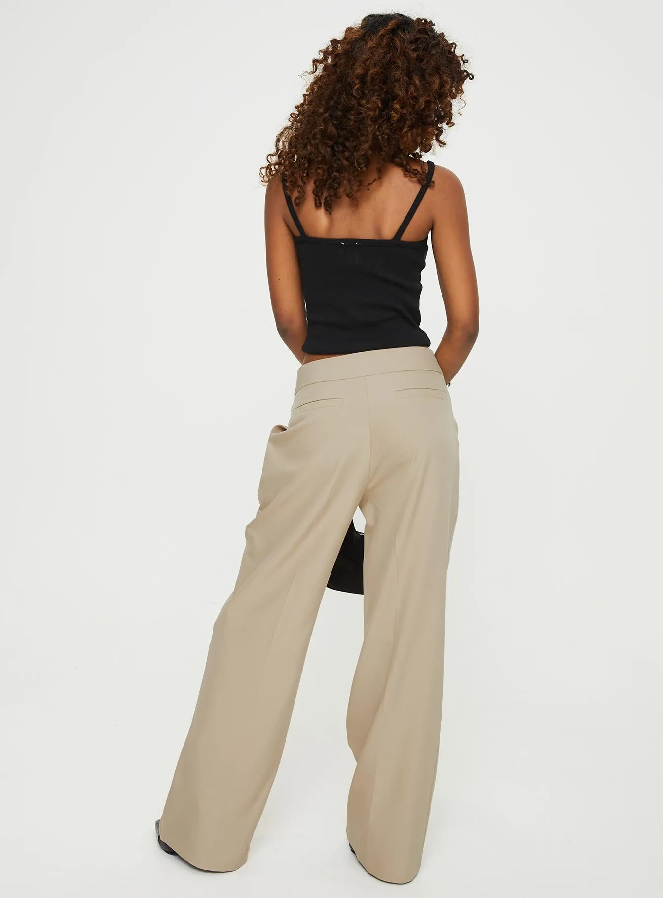 Zienna Pants Taupe - Women's Taupe Pants for Sale - Shop Now!